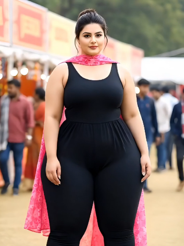 Dubai Princess Plus Size Beauty Slaying Ethnic Fashion💃✨❤️ #dubaiprincess #Lifestyle #beautifulgirl #fashion #shaikhamahra 