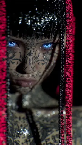 ✯ 𝔇 𝔞 𝔱 𝔲 𝔯 𝔞 ✯ Ultra Detailed Aesthetic #cyberpunk #dystopian #futuristic#daturaa #tattoo  