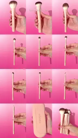 แต่งหน้าสวยได้ง่ายกว่าเดิมด้วย Masterclass Brush Set ✨ครบ 10 ชิ้น จัดเต็มทุกขั้นตอน ตั้งแต่ลงรองพื้น ปัดแก้ม จนถึงคัดเบ้า พร้อมกระเป๋า 2 in 1 พกพาสะดวก ดูโปรทุกที่ทุกเวลา 💕ชุดเดียวตอบโจทย์ทุกลุค สายบิวตี้ต้องมี!💄 #brushtooshadetoo #masterclassbrushset #แปรงแต่งหน้า 