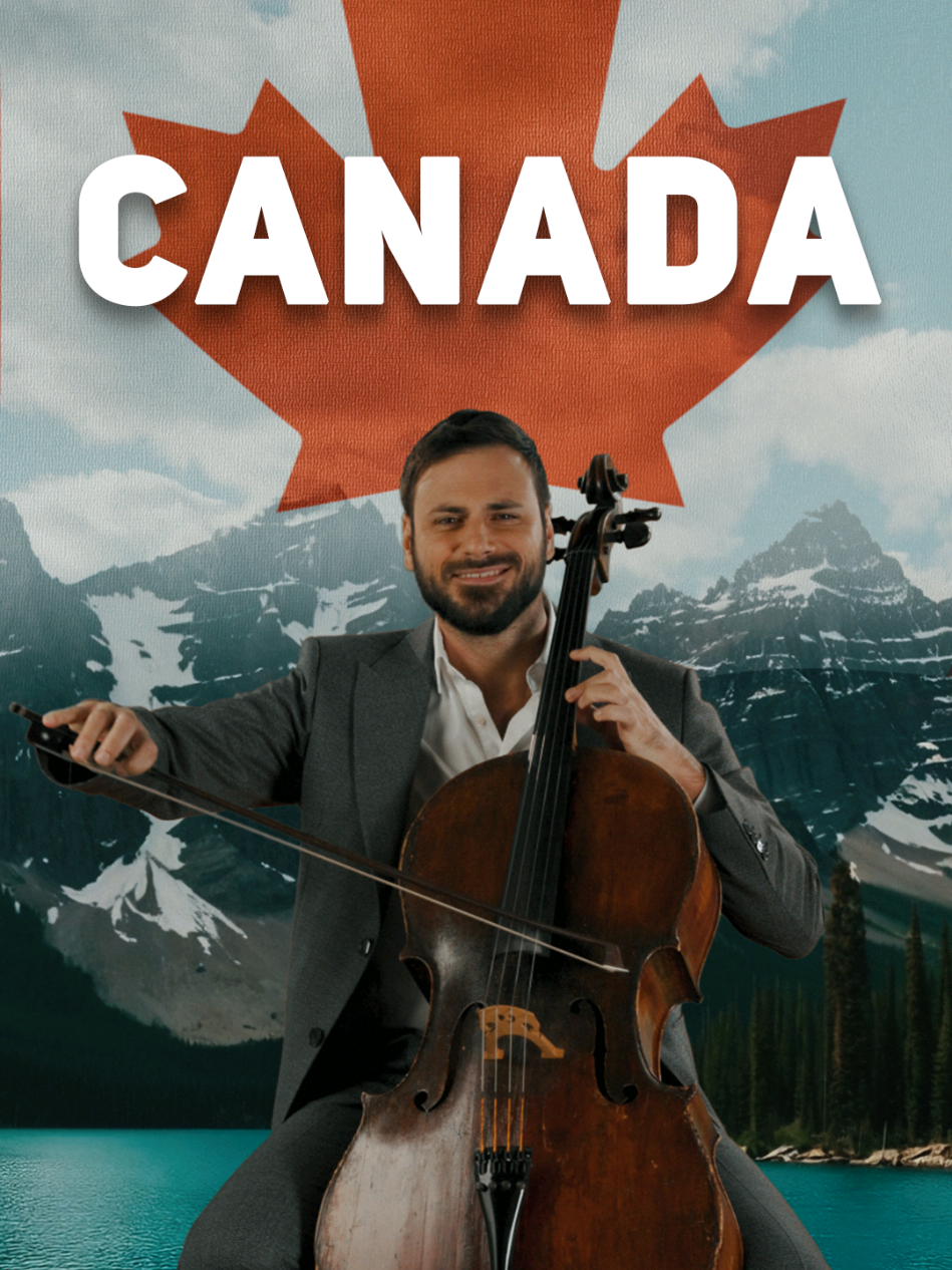 HAUSER – CANADA 🇨🇦 – Everything I Do 🎻 From Canada, one of the most iconic love songs of all time. ❤️ Bryan Adams’ timeless classic — reborn through the cello.   Music Unites the World! ✨ Double tap if this song means something to you. 🎶💙 #Hauser #MusicUnitesTheWorld #Canada #EverythingIDo #BryanAdams