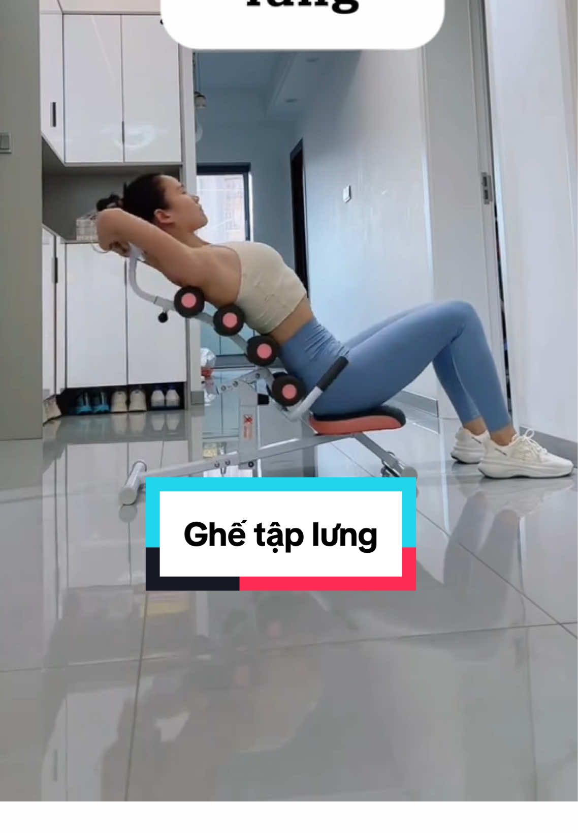 Vừa giảm mỏi lưng vừa giúp thẳng lưng chỉ có thể là máy tập lưng này đây 🥰 #ghetaplung #maytaplung #taptheductainha #dogiadung #tienichgiadinh
