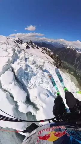 winter is in full flight 🏔️ 🪂: @Valentin Delluc  #extremesport #redbull #givesyouwiiings 