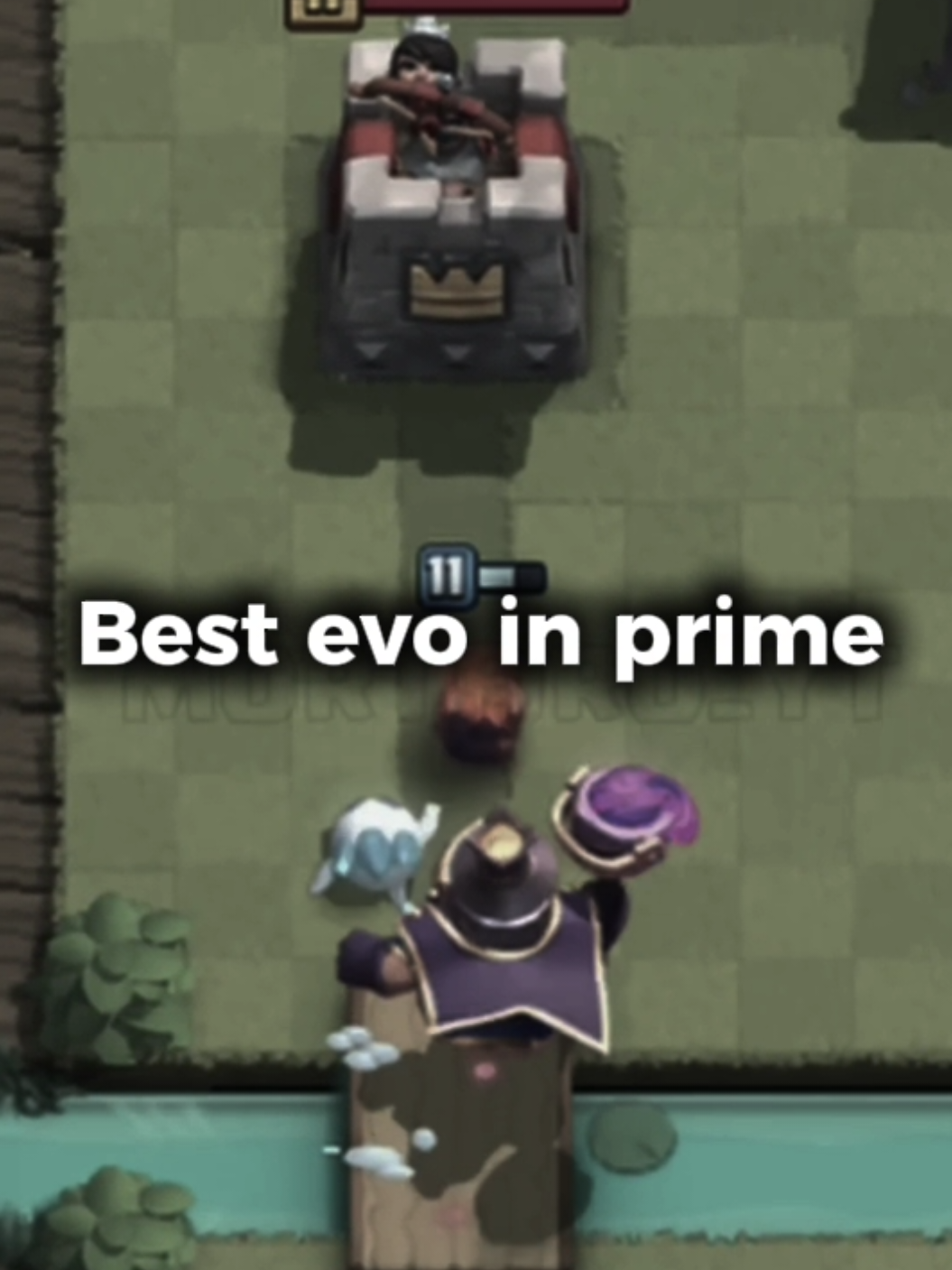 Best evo in prime Clash Royale pt1  #clashroyale #clashroyalememes #evolutionchallenge #clashroyalemoments #fly 