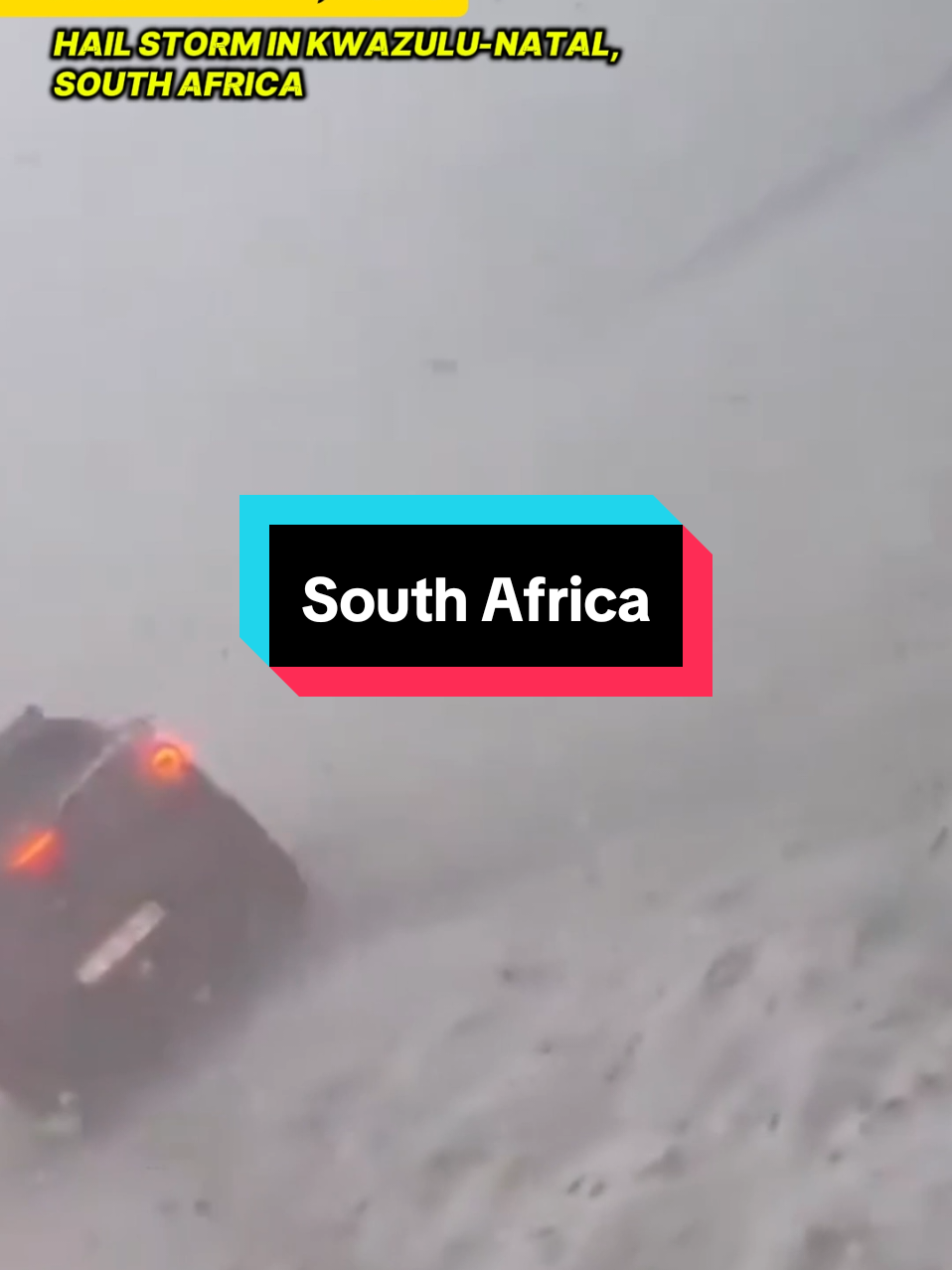 #southafrica #kwazulunatal #december2 #december2025 #hailstorm 