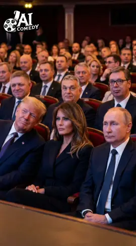 A full theater… and one magic move nobody saw coming. #Zelensky #MagicShow #Comedy #Satire #Viral