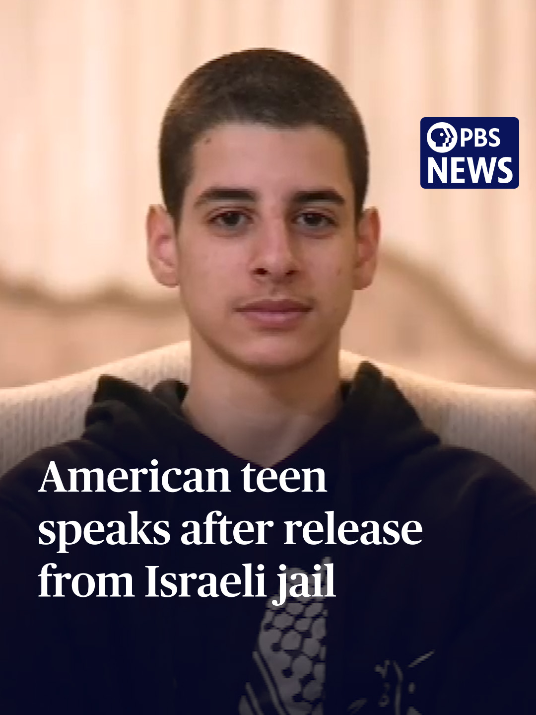 EXCLUSIVE: After nearly 10 months in an Israeli prison, Mohammed Ibrahim was released and reunited with his family last week. Ibrahim was arrested in February for allegedly throwing stones at Israeli vehicles, and his family was unable to speak or see him during his entire detention. The U.S. Embassy advocated for his release after his health had declined. In an exclusive interview, PBS News Hour's Amna Nawaz spoke with Ibrahim and his father, Zaher, who said reuniting with his son was 