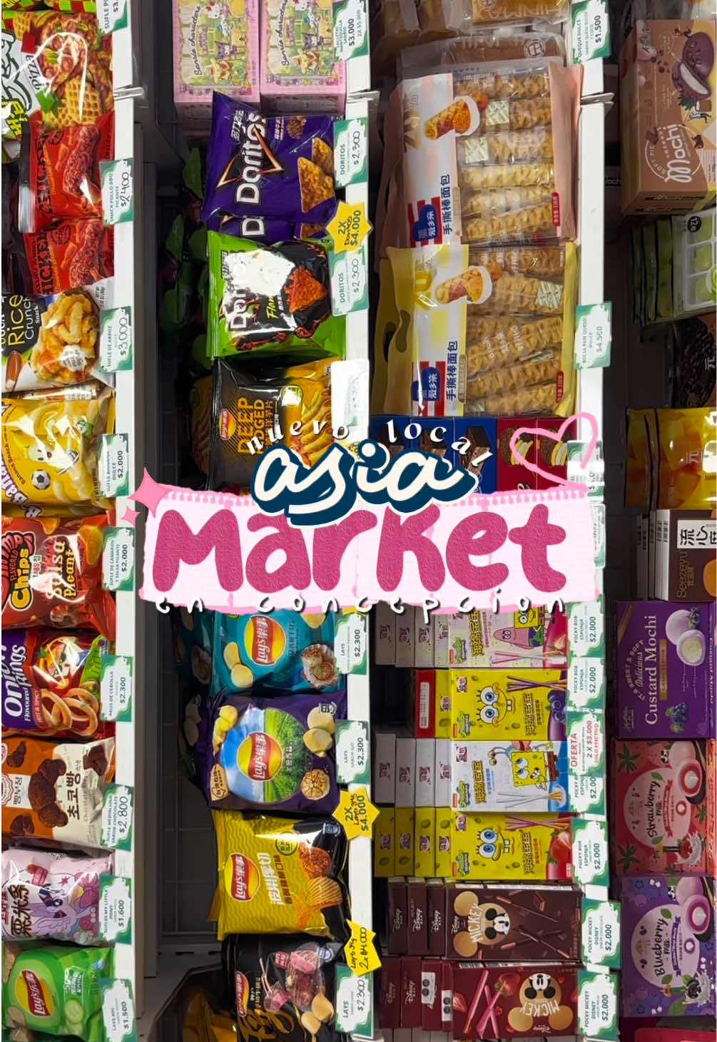 ruta asiatica en ccp! 🍜🫰🏻 vine a conocer @Asia Market Ccp 💫❤️ #paratii #fyp #chile #concepcion #asian 