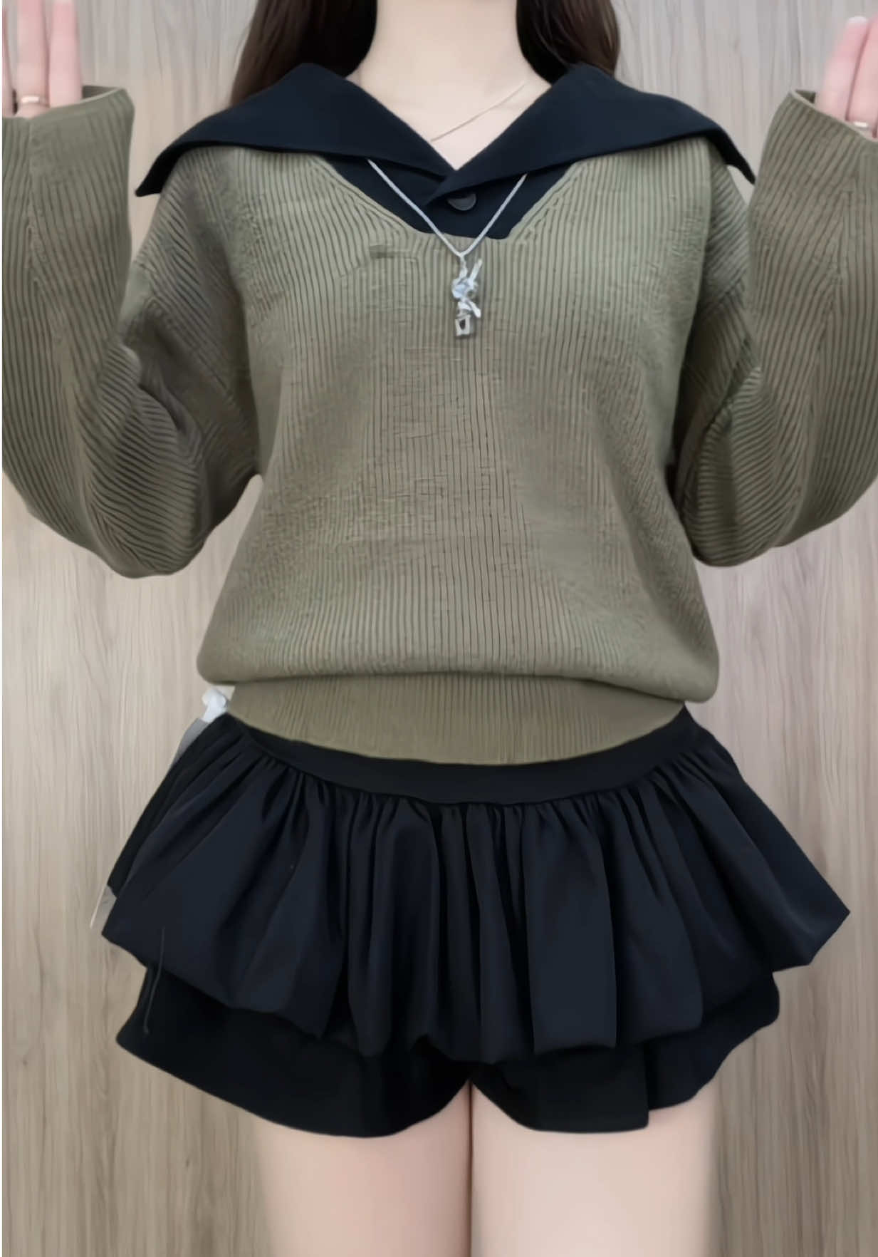 Áo len QC phom gọn dáng #áo #tết #thoitrangnu 