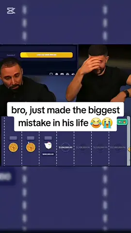 bro just made the biggest mistake in his life 😂😂