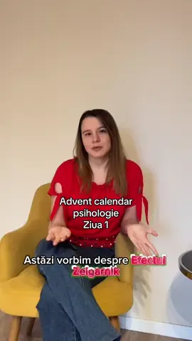 Advent calendar psihologie - Ziua 1 Efectul Zeigarnik explică de ce mintea se agață de tot ce rămâne neterminat. În episodul următor vorbim despre cum poți folosi acest mecanism în favoarea ta.  #psihologie #psychologyfacts #zeigarnikeffect #LearnOnTikTok #mentalhealthtiktok 
