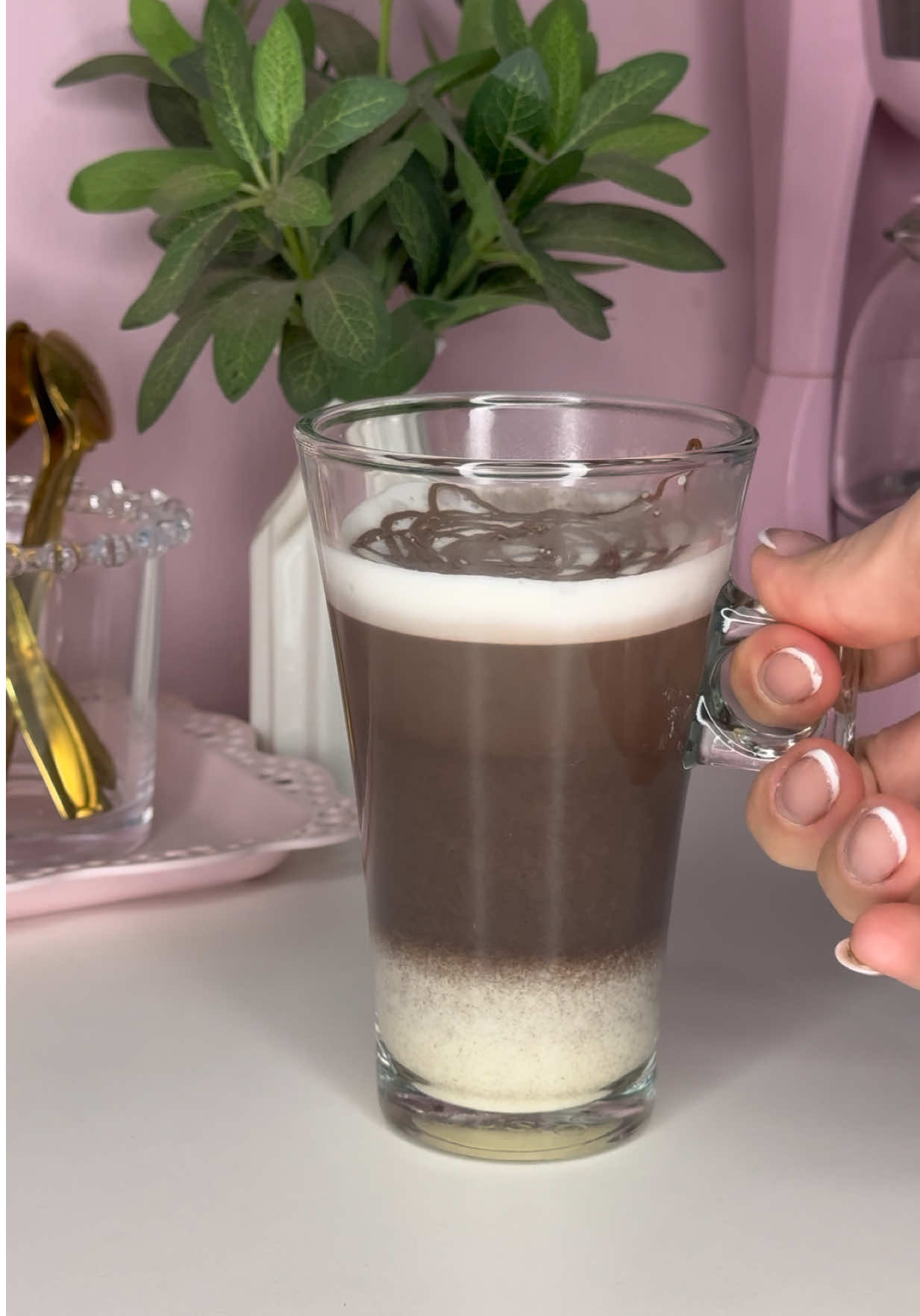 Boa tarde 🩷 #asmr #cafe #chocolate #galak #alpino 