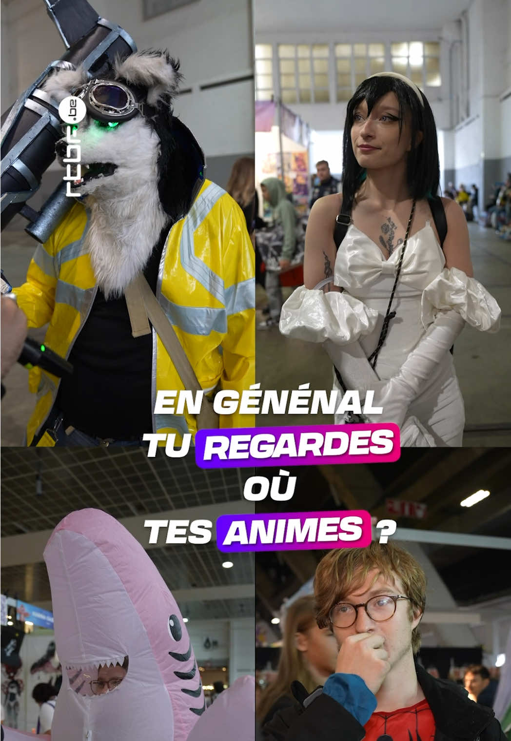 Tu regardes où tes #animes ? Les bons élèves diront sur RTBF Auvio ! 🥸 #anime