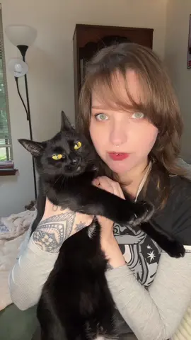 I CARE! #ebonydarknessdementiaravenway #myimmortal #cat #catsoftiktok #blackcat 