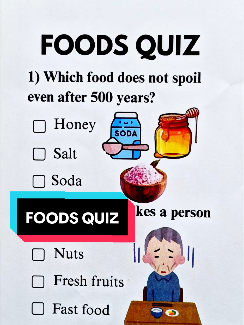 Foods Quiz 🍔🥩🥨🥪🥟🌭🌮🌯🥧🌮🍞🍝🍜🍟🍖🍠🍚🍛🥥🥦🥧🌯🌮🌭🥟🥫🥩🥧🍓🙋🏻........... • • • • • • • • • • • • • • • • • • • • • • • • • • • • • • #quizchallenge  #quiztime  #mreaglequiz  #learnoninstagram  #quiz 