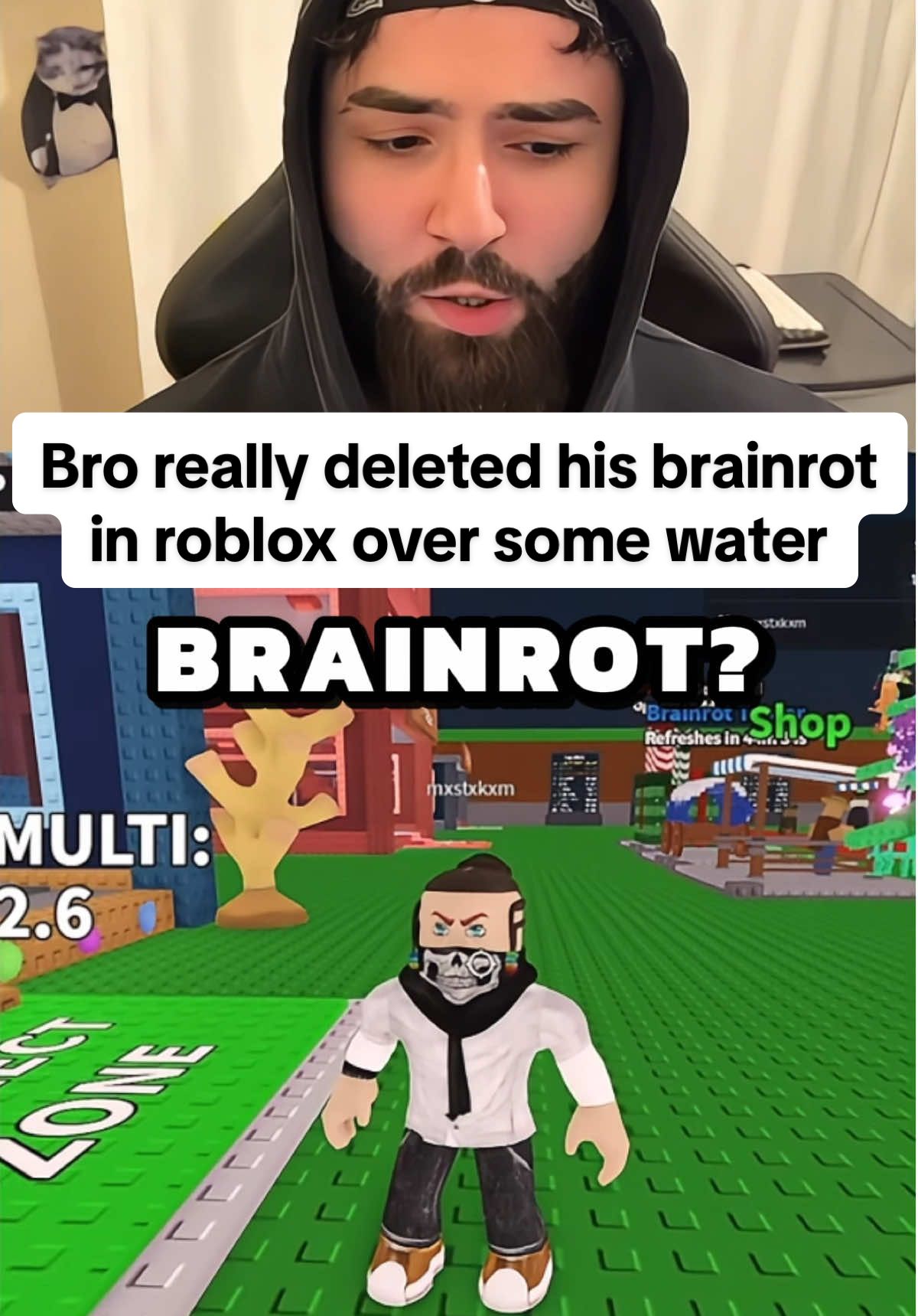 Bro said water over brainrot 💀 #roblox #stealabrainrot #robloxmeme #robloxfunny #robloxfyp 