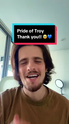 Here’s a snippet of Pride of Troy! Thank you for making me your top artist! I love you all! #ilium #epicthemusical 