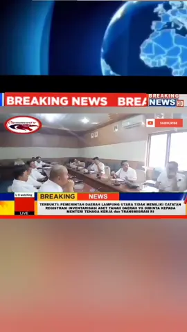 @BrataNewsTV || Makin terungkap mantan Bupati Lampung Utara Hairi Fasyah di duga   melakukan kejahatan mengelapkan berupa aset daerah Kabupaten Lampung Utara. Aset  tersebut,  berupa  tanah  seluas 1.490 hektar, yang berlokasi di Desa Blambangan dan  Pagar  Kecamatan Blambangan Pagar, yang semula  ke dua  Desa tersebut berada dalam  wilayah  Kecamatan  Abung Selatan Kabupaten Lampung Utara  Dimana di ketahui  berdasarkan  alat  bukti yang kuat dan sah di mamata hukum pada tahun 2001  berdasarkan  surat  Keputusan Menteri Tenaga  Kerja  dan Transmigrasi RI No. KEP - 1602A/M/53/2001. Menyerahkan tanah atas nama Eks Hak Guna Usaha HGU PT Daya Itoh No GU. 2./AB. S / Tahun 1978 di Kecamatan Abung Selatan dan di Abung Timur seluas 4.608 hektar. Penyerahan tanah tersebut di tandatangani langsung oleh Djoko Sidik Pramono yang di serahkan kepada mantan  Bupati  Lampung Utara Hairi Fasyah  Penyerahan  tanah  tersebut sesuai dengan berita acara  penyerahan  Nomor : BA, 179 /SJ/2021 tentang penyerahan pemanfaatan lahan eks HGU PT Daya Itoh Nomor : GU.2.  Ab.S./Tahun 1978. Dugaan pengelapan aset daerah di perkuat hasil dengar pendapat (hearing) Tim Peduli Masyarakat (TPM) Blambangan dan Pagar  bersama Komisi ( I ) DPRD Lampung Utara  dan bersama Pemerintah Daerah Lampung Utara dan BPN Lampung Utara,