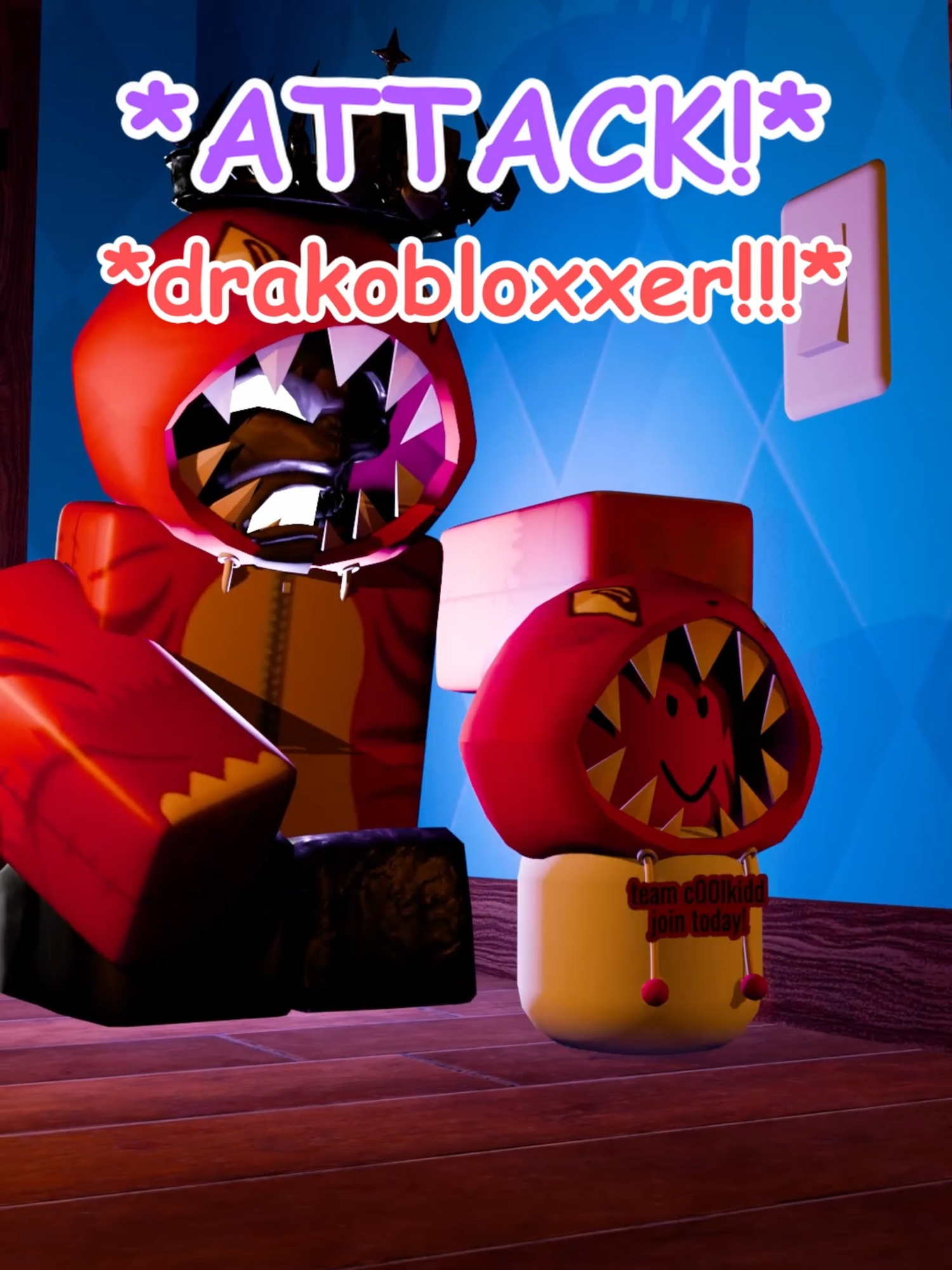 Noli dresses up (Forsaken) #fyp #fypシ゚viral #roblox #forsaken #recommended #robloxshorts #forsakenroblox #robloxanimation #memes #robloxmemes #animation  Noli dresses up as a Drakobloxxer with coolkid / c00lkid and they scare 007n7