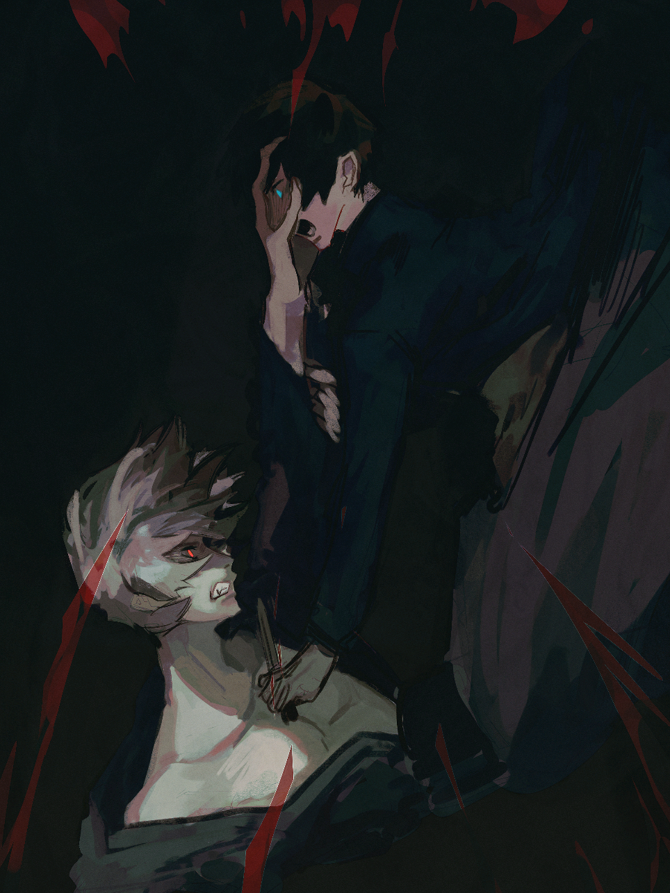 THE BLACK WOLF TSUKIHIME  #shikitohno #typemoon #tsukihime #fyp #peak