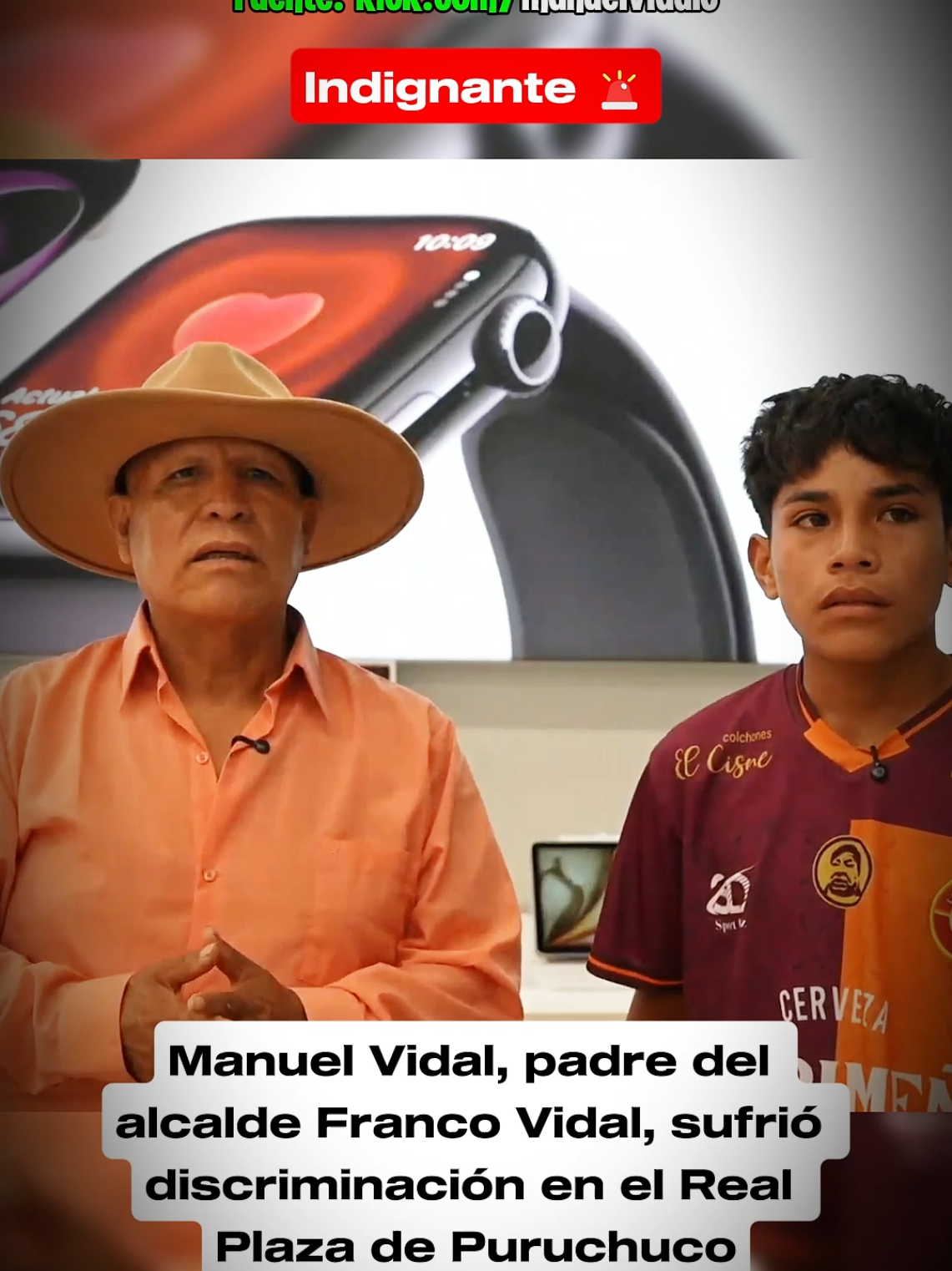 Efectivos de seguridad del Real plaza Puruchuco, botaron a Manuel Vidal y Pol deporte cuando estaban por comprar el iPhone 17 pro max 🚨 #manuelvidalc #poldeportes #puruchuco 