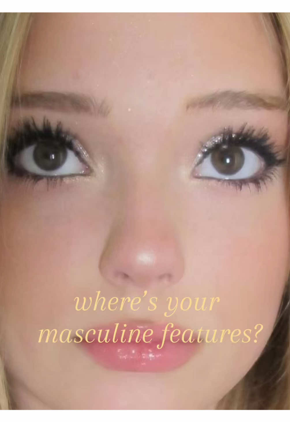 Holy cute maxxing | #lookism #softfeatures #femininefeatures #cuteface #🎀 |  I love both masc and fem features 