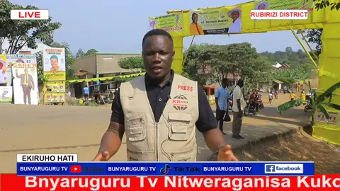 Abantu ba Katerera kwakyira President Museven 