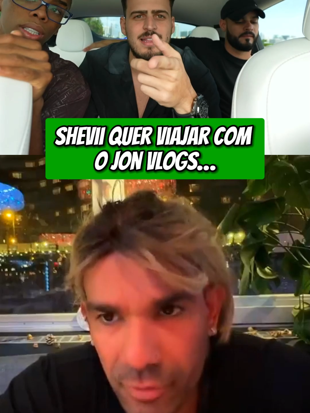 Shevii quer viajar com o Jon Vlogs #jonvlogs #bdj #jonvlogsclip #shevi #viagem