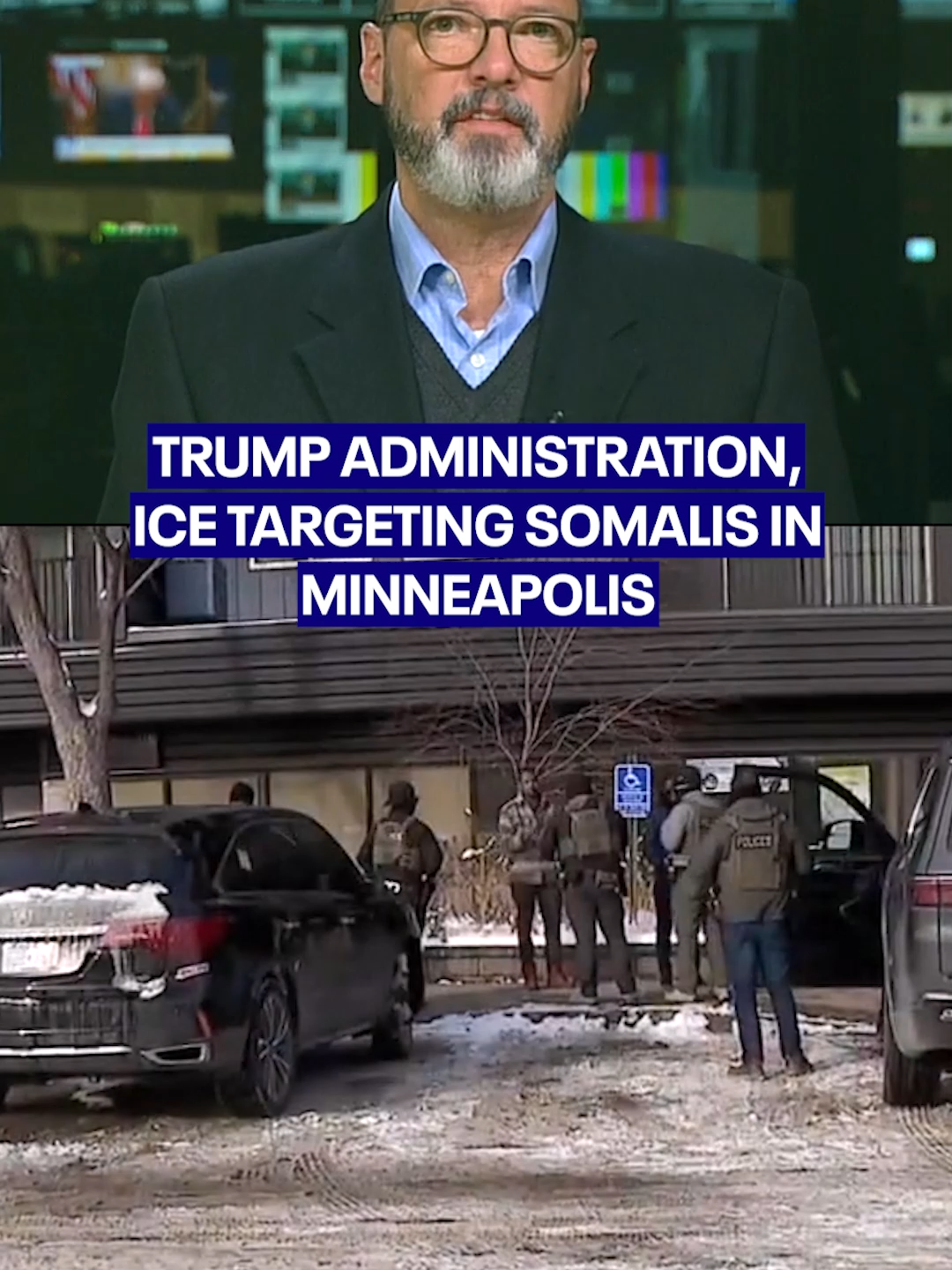 Immigration enforcement operations reportedly beginning in Minneapolis on Wednesday, a day after Twin Cities leaders said as many as 100 federal agents had responded to the metro to target undocumented Somali residents. This comes as the Trump Administration has become increasingly focused on people of Somalian descent living in Minnesota and the United States. On Tuesday, Trump said he did not want Somali immigrants in the country. Minnesota is home to the United States' largest Somali community.