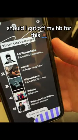Spotify wrapped of doom and despair 