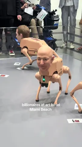 Obsessed with this genius work by Beeple #miamiartbasel #artbasel #miamiartweek #beeple #bezos 