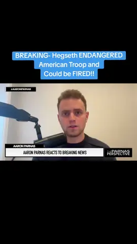 BREAKING- Hegseth ENDANGERED American #breakingnews #breakingnews #donaldtrump 