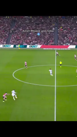 Kylian mbappe goal today. #kylianmbappé #realmadrid #goal #laliga 