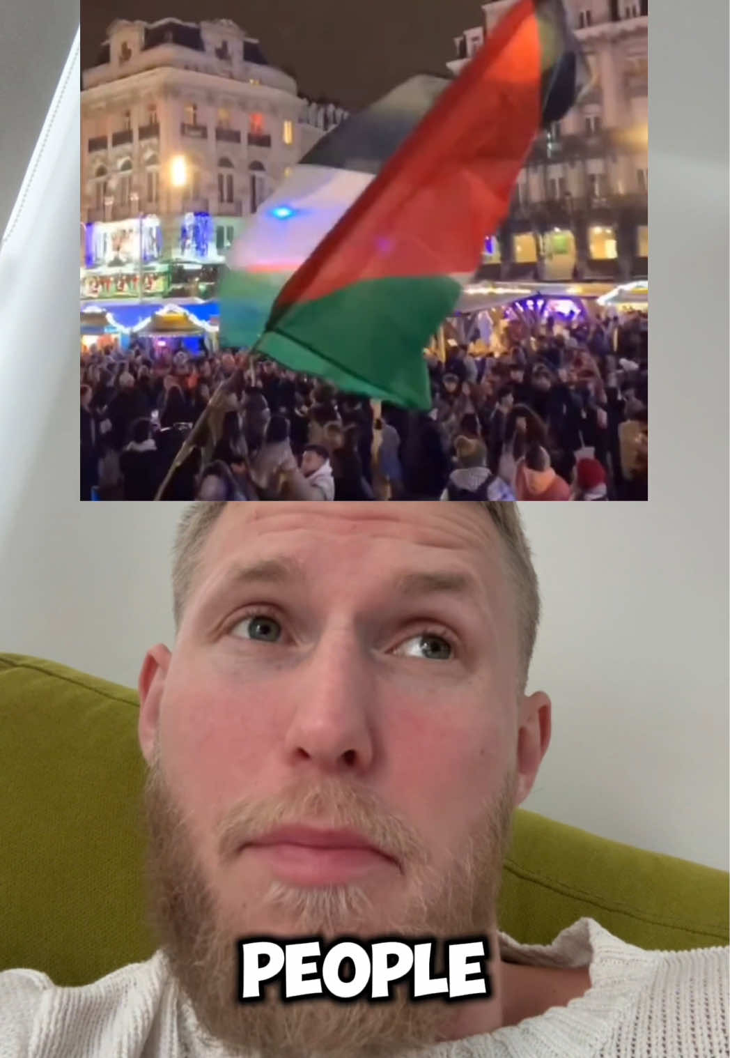 Why are they protesting peaceful Christmas market in Brussels #news #politics #christmas 