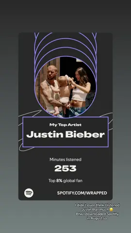 Live laugh love Justin ☺️#spotfywrapped2025 #fyp #justinbieber 