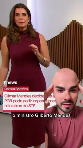 Concorda ou sem corda?  #gilmarmendes #STF #ministro #PGR #procuradoriageraldarepublica    Fonte: @globonews @portalg1 