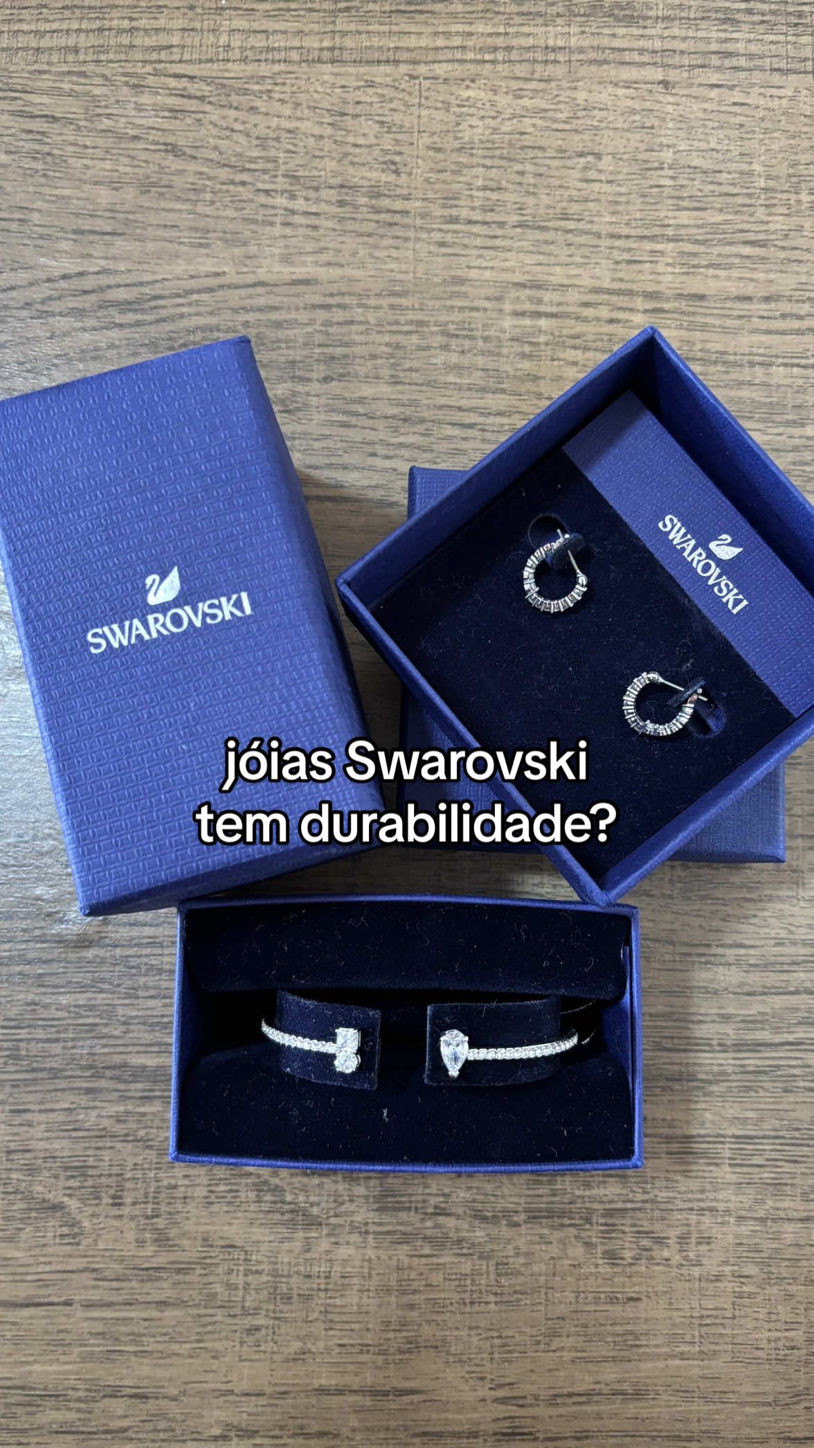 Respondendo a @Emanuelle Cavalcanti as jóias Swarovski duram e eu posso provar! #fy #foryou #swarovski #swarovskicrystals 