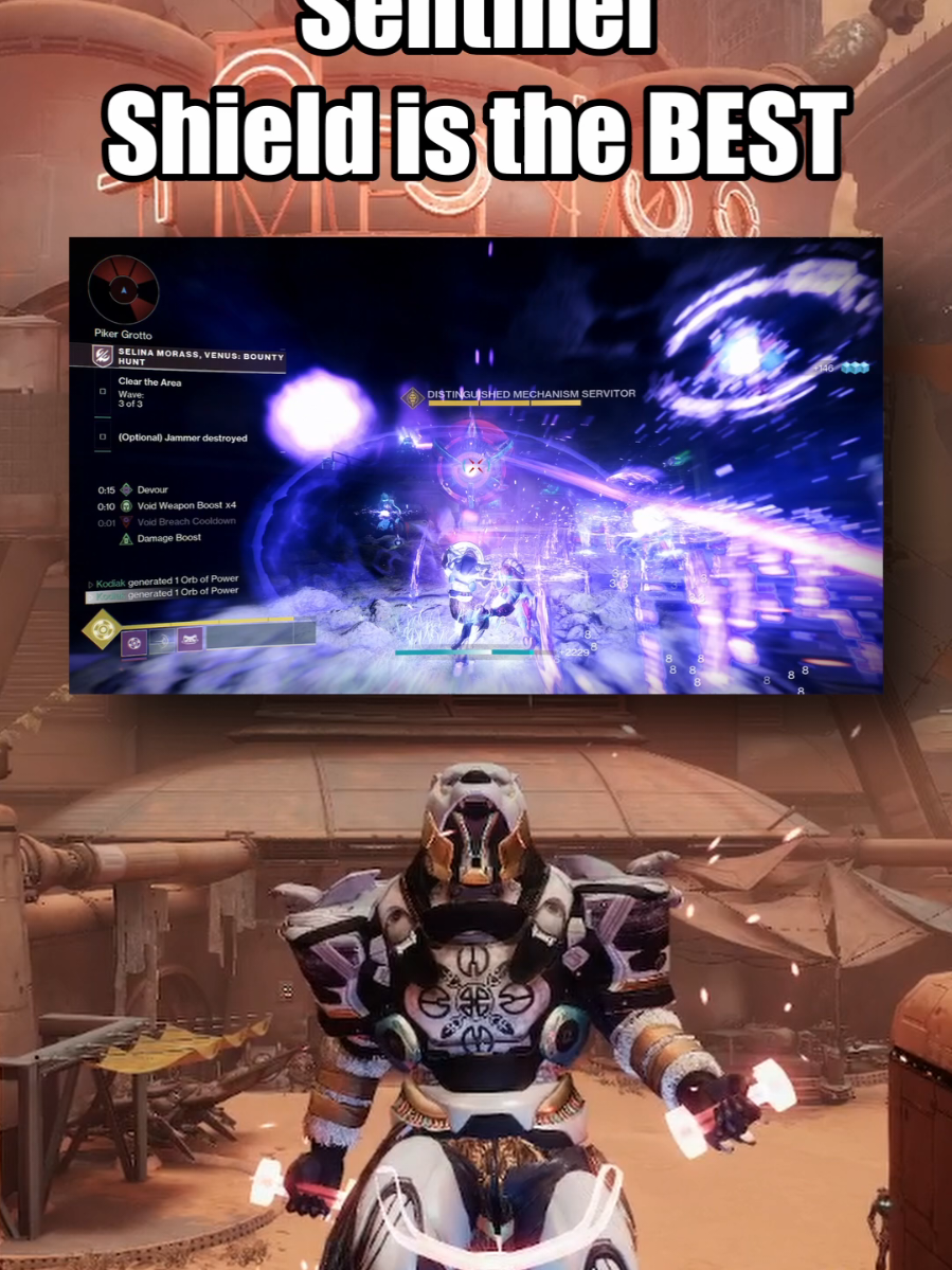 Sentinel Shield is META THIS IS NOT A DRILL #destiny2creator #destiny2 #edgeoffate #renegades 