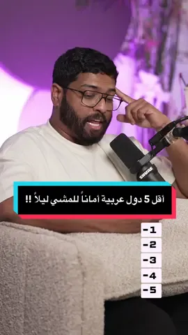 تقرير Gallup للأمان العالمي 2025 سألوا أكثر عن 145 ألف شخص في 144 دولة، إذا يحسون بالأمان يوم يمشّون بروحهم فالليل في المنطقة اللي يعيشون فيها. بعض الدول العربية طلعت من أقل الأماكن اللي الناس يحسون فيها بالأمان بسبب الأوضاع الأمنية والسياسية والاقتصادية اللي يمرون فيها. التقرير يوضح إن الشعور بالأمان مرتبط بثقة الناس فالشرطة، ومستوى الجريمة، وتجاربهم مع السرقة أو الاعتداء خلال السنة اللي طافت ! . إنت شخصياً هل تحس بالأمان لما تمشي برع بروحك فالليل ⁉️ —- اذا طلع لك هالفيديو في الاكسبلور يعني انها جوك فلا تنسى تتابعني وتعطي الفيديو هذا لايك حلو نفس ويهك ♥️😄 —— ‏‎كل ويكند عندنا بث على تويتش وكيك نسولف فيه او نلعب فـ حياك نورنا، او اذا مهتم تشوف ما خلف الكواليس واليوميات حياك عالسناب 👻 الرابط فالبايو 💪🏻 —— #مش_عاللستة #محمد_عامر #اختبر_معلوماتك⁩⁩ ——— 🟢 المصادر : Gallup – The Global Safety Report 2025: A Safer World in Unsafe Times https://www.gallup.com/analytics/356996/gallup-global-safety-research-center.aspx