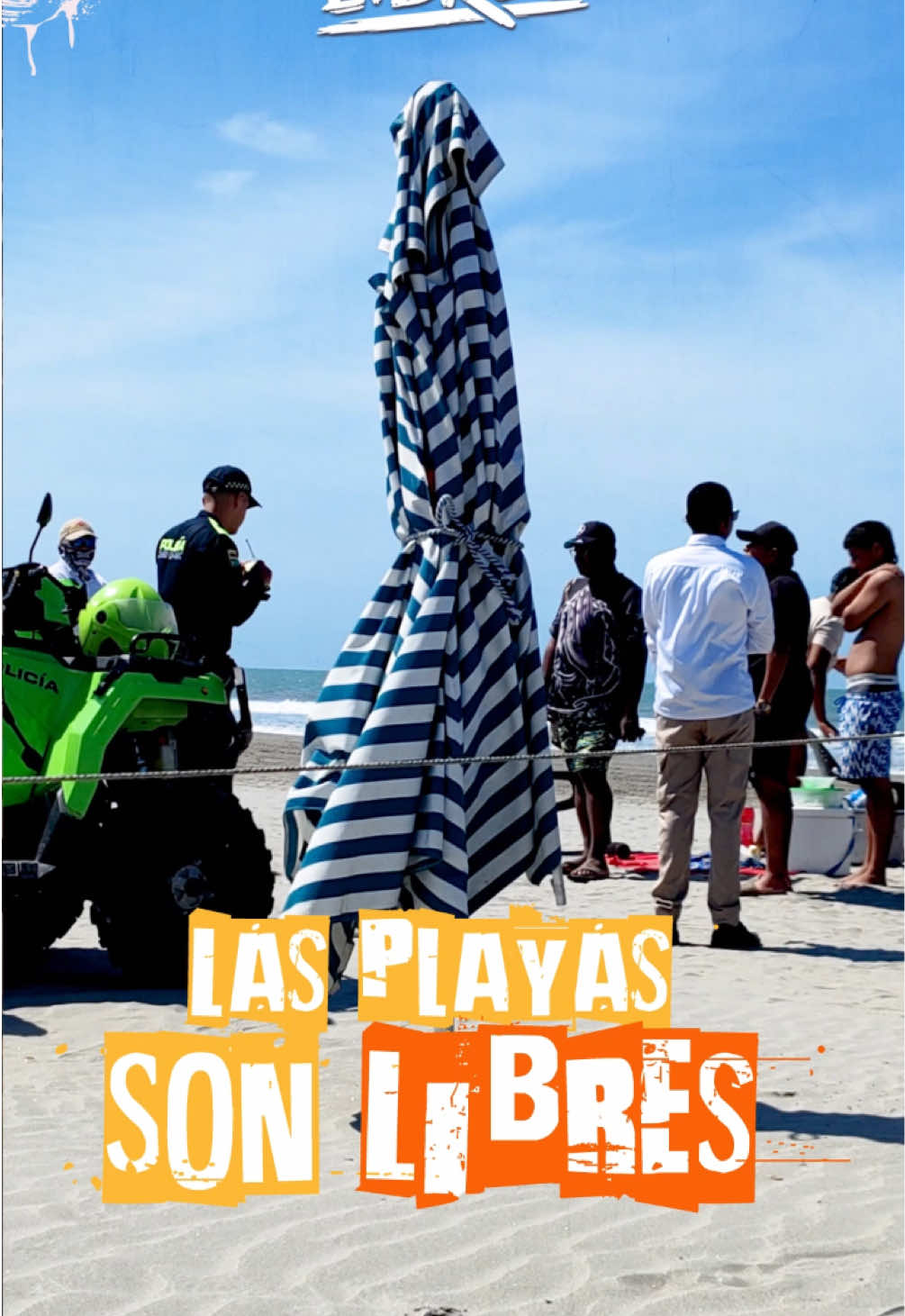 ¿Cómo es eso de que en Cartagena las playas tienen dueño? Decidí irme a comprobarlo y efectivamente, me sacaron de una playa pública porque un hotel decidió adueñarse del mar como si fuera suyo.  Guardias privados y hasta policías armados desalojando a familias y niños. Las playas son de TODOS. No vamos a permitir que las privaticen por debajo de cuerda. ¡Denuncia pública!