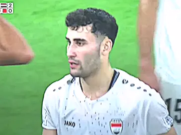 زيد إسماعيل ثبت نفسه من اول مباراة🔥🇮🇶#المنتخب_العراقي #اسود_الرافدين 