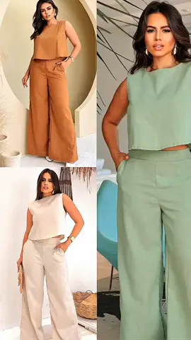 Conjunto Alfaiataria Social Feminino Calça e Blusa em Linho#calçaeblusa#conjuntoalfaiataria#conjuntolinho#mulherelegante https://br.shp.ee/uvm45u0?smtt=0.0.9