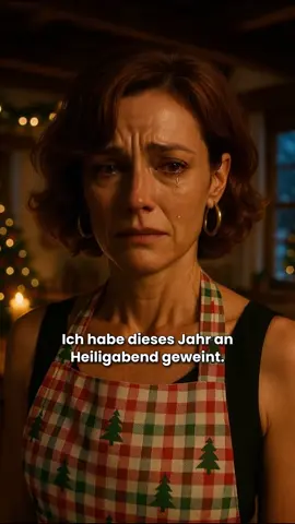 Ich hab dieses Jahr an Heiligabend geweint. Nicht vor Rührung. Vor Wut. 😤 Weil ich wieder alleine in der Küche stand. Während meine Familie „Gäste gespielt