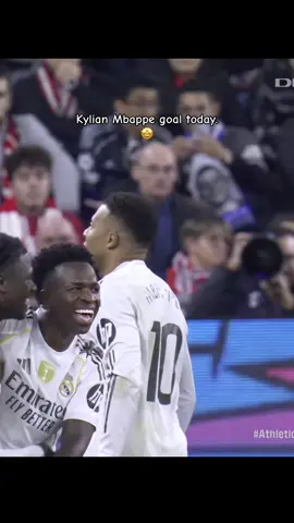 Kylian mbappe goal today/ real madrid vs atletico bilbao/ #kylianmbappé #realmadrid #goal #laliga #fyp 