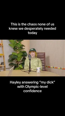 Amy asked a normal question and Hayley said “my dick” like it was Scripture. I have not recovered. 😂🔥 #HayleyWilliams #AmyPoehler #Paramore #FYP #goodhang