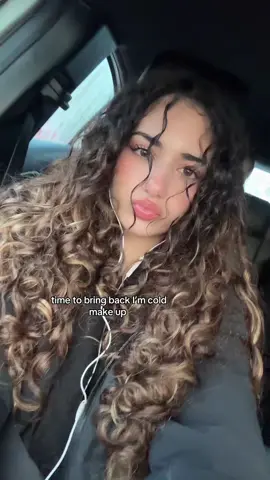 so cute#imcoldmakeup #trend 