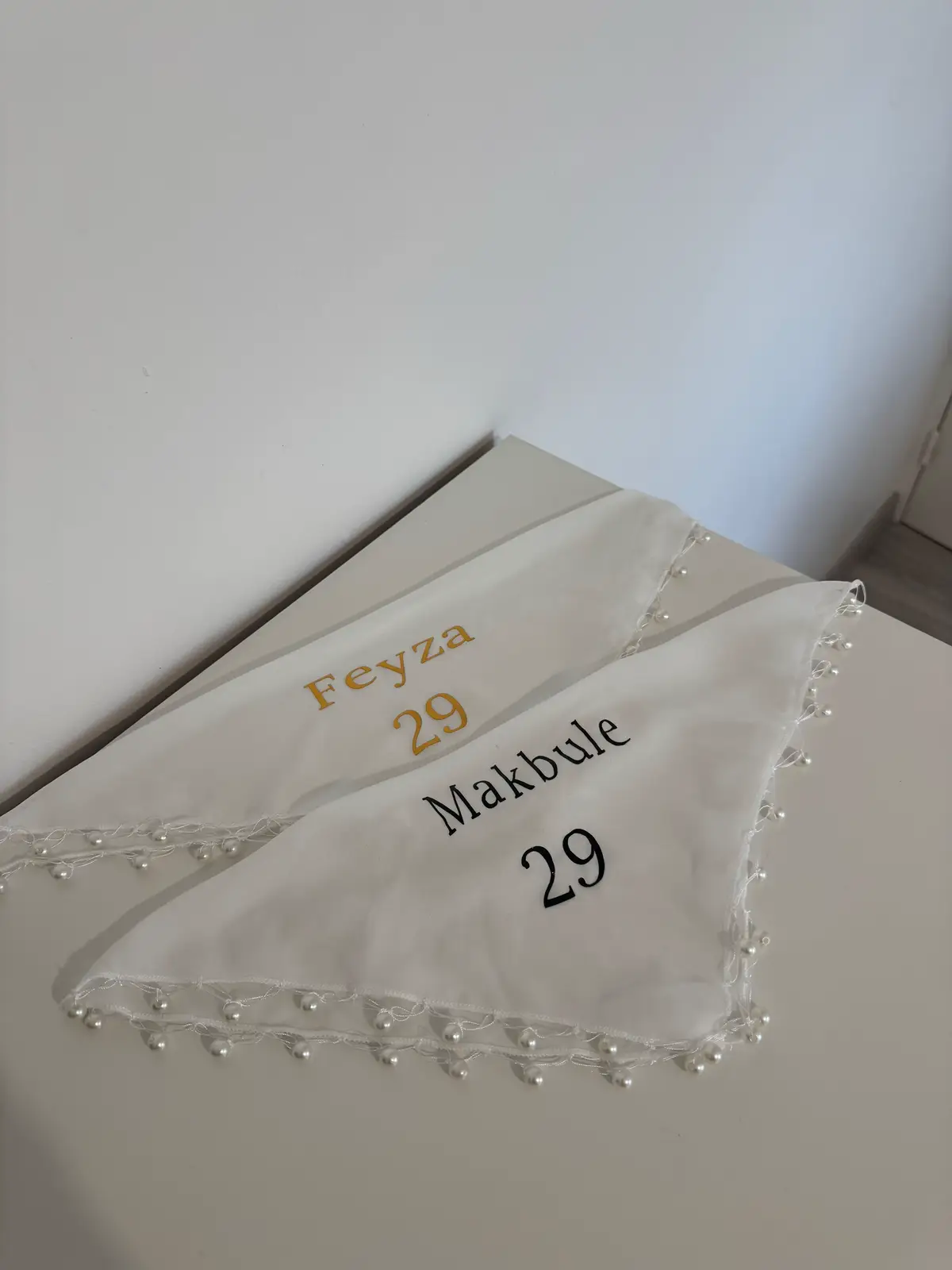 Prix à la fin de la vidéo 💵 Concours disponible sur insta  naliz.creation Envoie disponible 📦  #mendil #creationpersonnalisé #pourtoiii #mariage #mendilove 