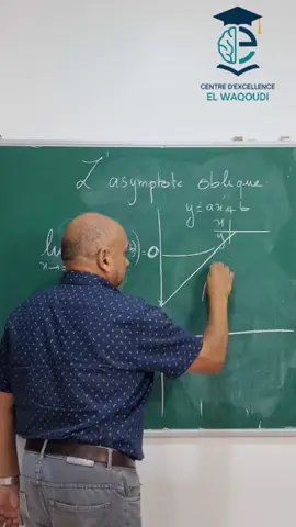 🎥 22ᵉ épisode de “Lmath fi da9i9a” 💪 Aujourd’hui, on apprend à déterminer l’équation d’une asymptote oblique — la technique étape par étape pour trouver son équation facilement 🔍 🎥 الحلقة الثانية والعشرون من 