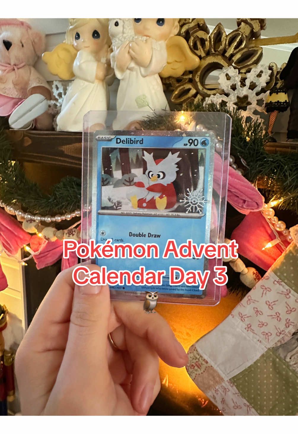 Unbox day 3 of our Pokémon advent calendar with us! 🦉🎄 @Costco Wholesale @Nintendo USA  #pokemon #pokemoncards #adventcalendar #unboxing #christmas