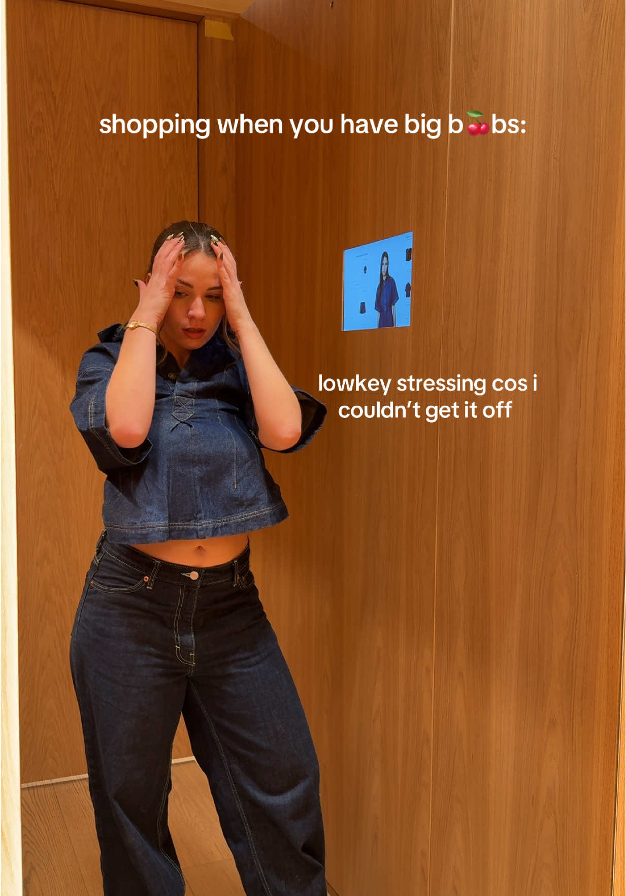 h&m I am HUMBLED x #largechestproblems #fullerbustfashion #fullerbust 