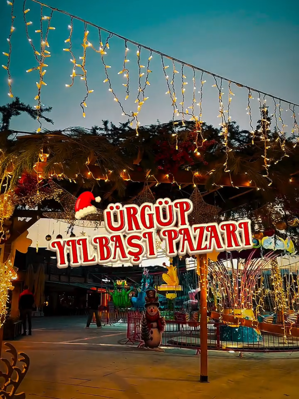 Ürgüp Cumhuriyet meydanımızda şimdiden halka açıldı..! Çocukların kahkahalarını özlemişiz bee. 🫶🎠🎪🏕️🎊